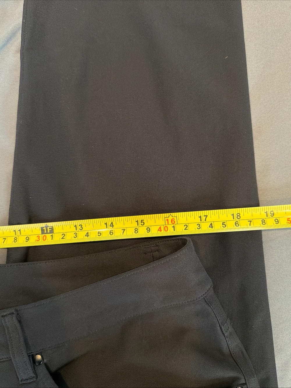 Lululemon ABC Pant Warpstreme Black Mens Size 33 x 30 5-Pocket M5ADDS - Picture 6 of 6